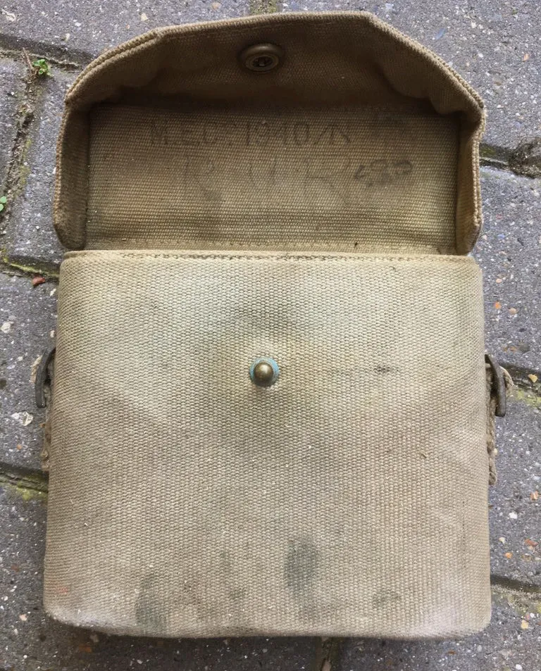 1937 PATTERN BINO CASE, GRADE 1 USED, DATED