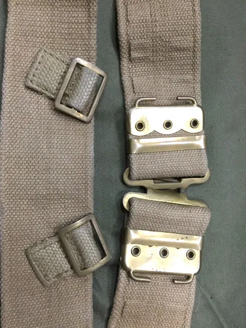 37 PATTERN WEBBING BELT BRASS