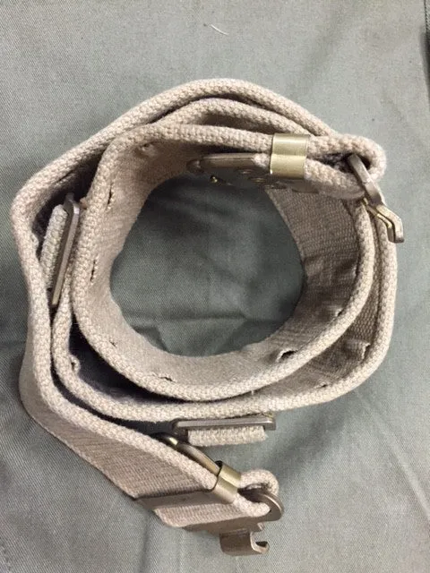 37 PATTERN WEBBING BELT BRASS