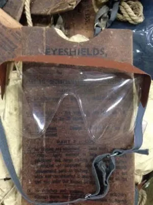 ANTI GAS EYESHIELD GOGGLES 2PR