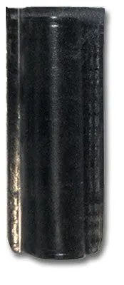BLACK LEATHER MINI MAGLITE HO