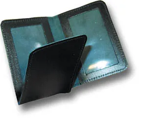 BLACK POLICE ID HOLDER   FLAP