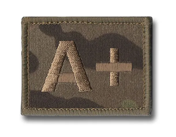 BLOOD GROUP PATCH/BADGE