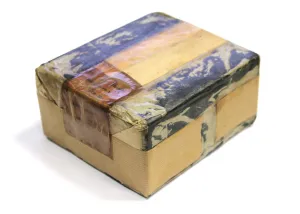 BOX OF 20 WWII OIL CONTAINERS FOR GUN CLEANING KIT