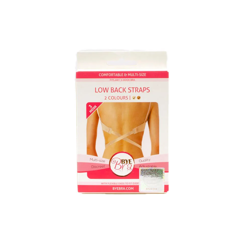 Bye Bra Low Back Convertible Straps Nude