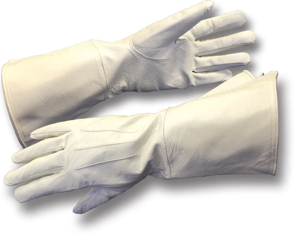 CEREMONIAL LEATHER GAUNTLETS