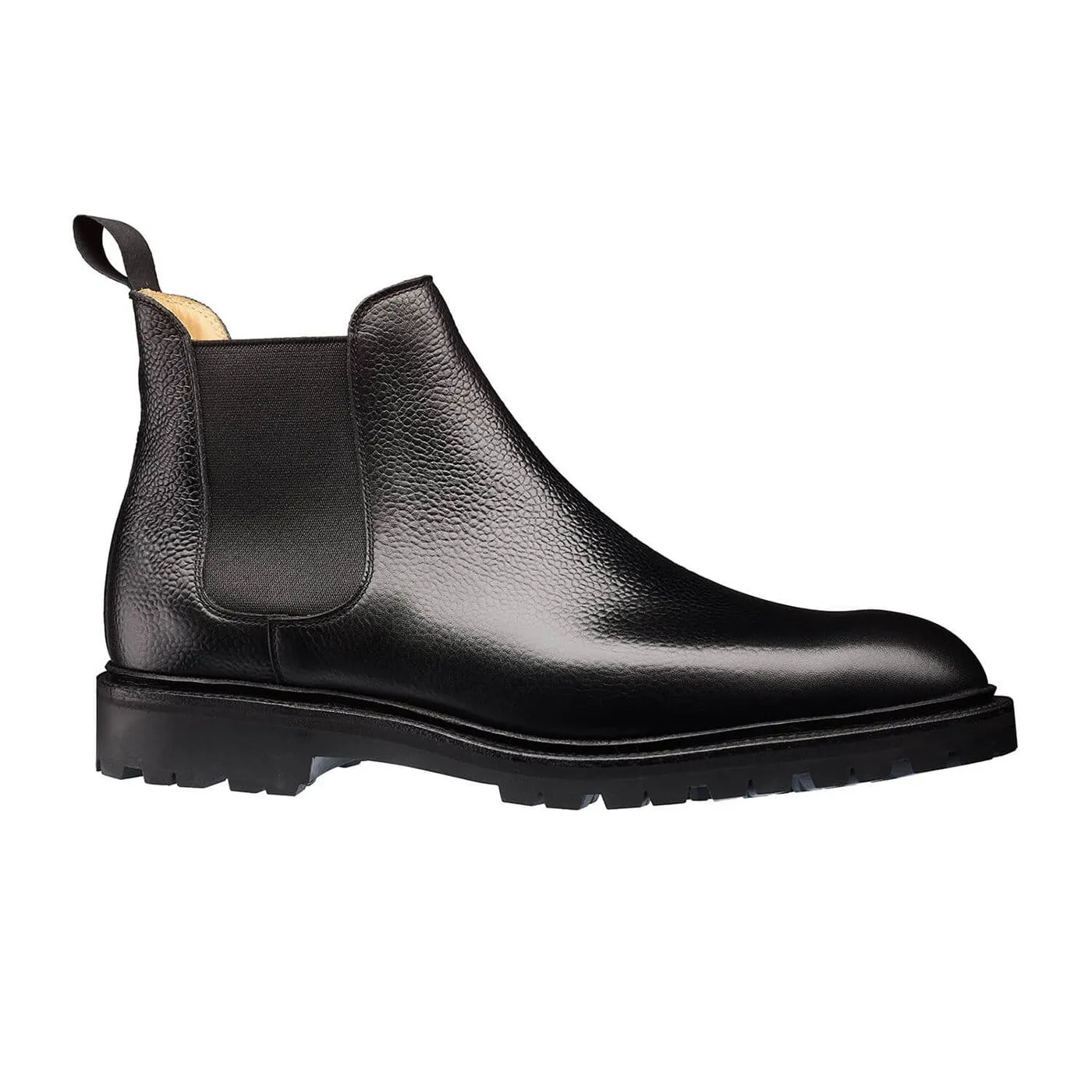 Crockett & Jones Chelsea 11 Black Scotch Grain