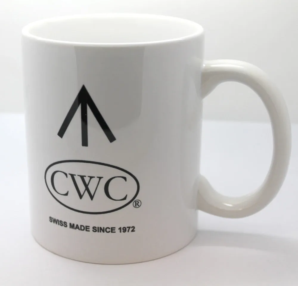 CWC WHITE CERAMIC MUG