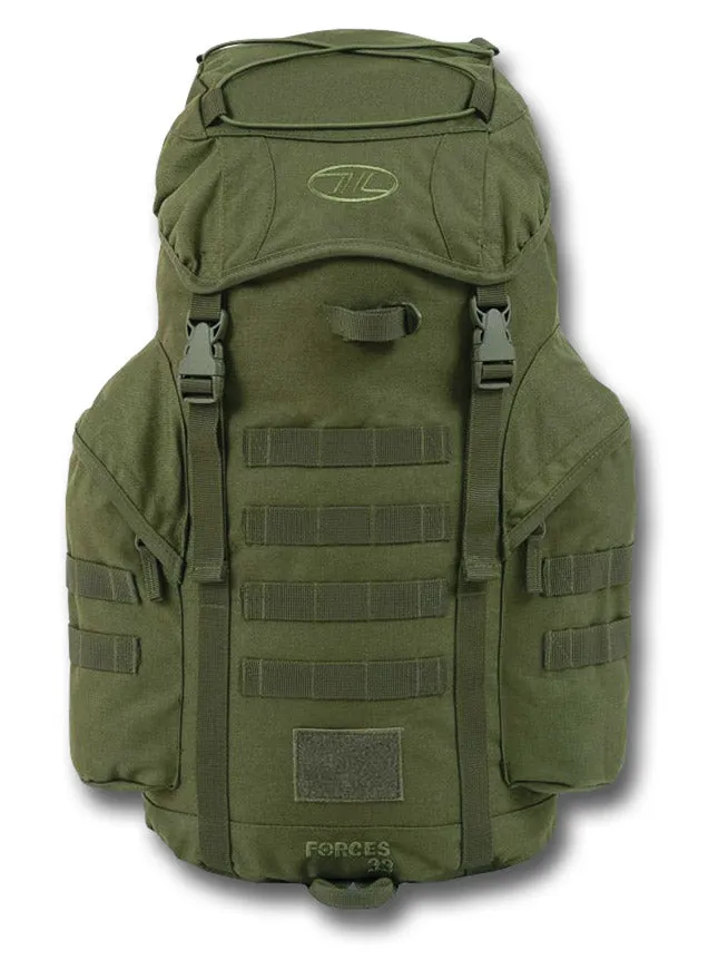 HIGHLANDER FORCES STYLE DAY PACK 33L RUCKSACK