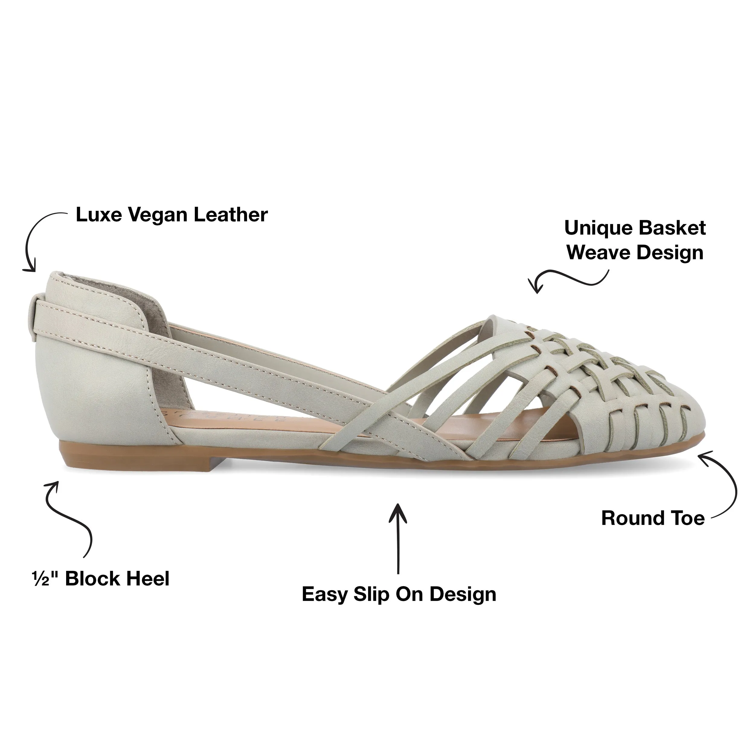 Journee Collection Women's Ekko Flat