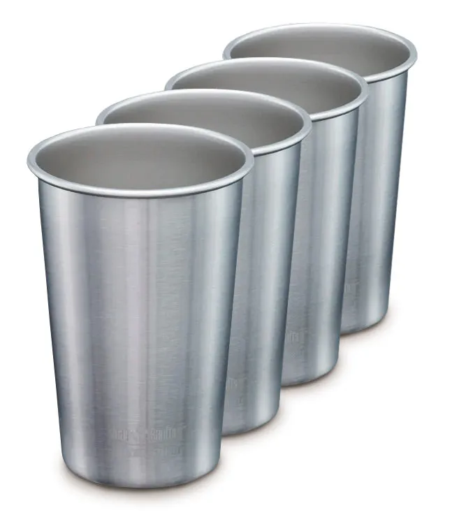 KLEAN KANTEEN 473ML PINT CUPS (4-PACK)