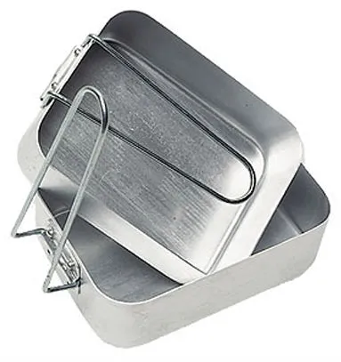 NEW BRITISH MESS TINS, ALUMINIUM