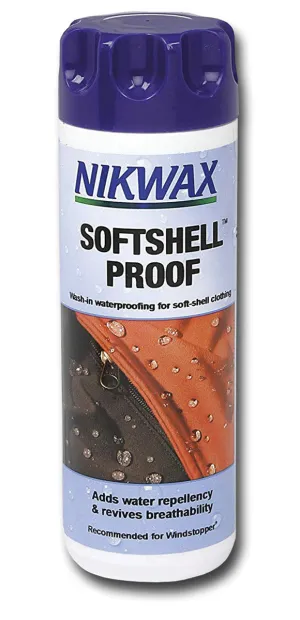 NIKWAX SOFTSHELL PROOF