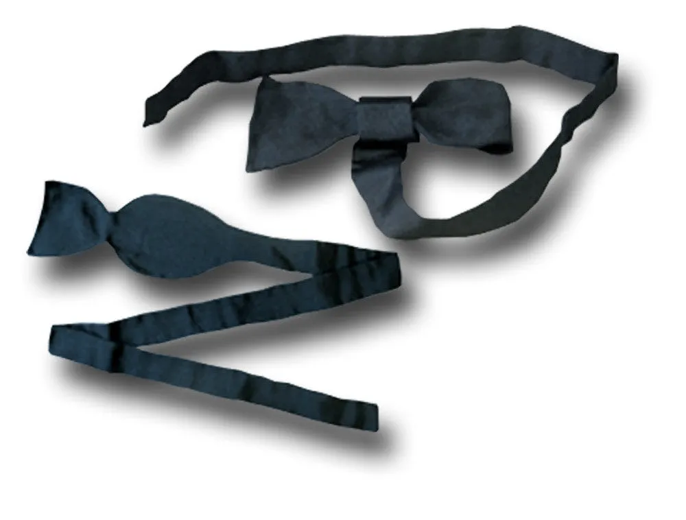 OFFICERS BLACK BOW TIE