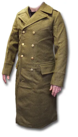 RARE KHAKI GREATCOAT MARINES 1950s