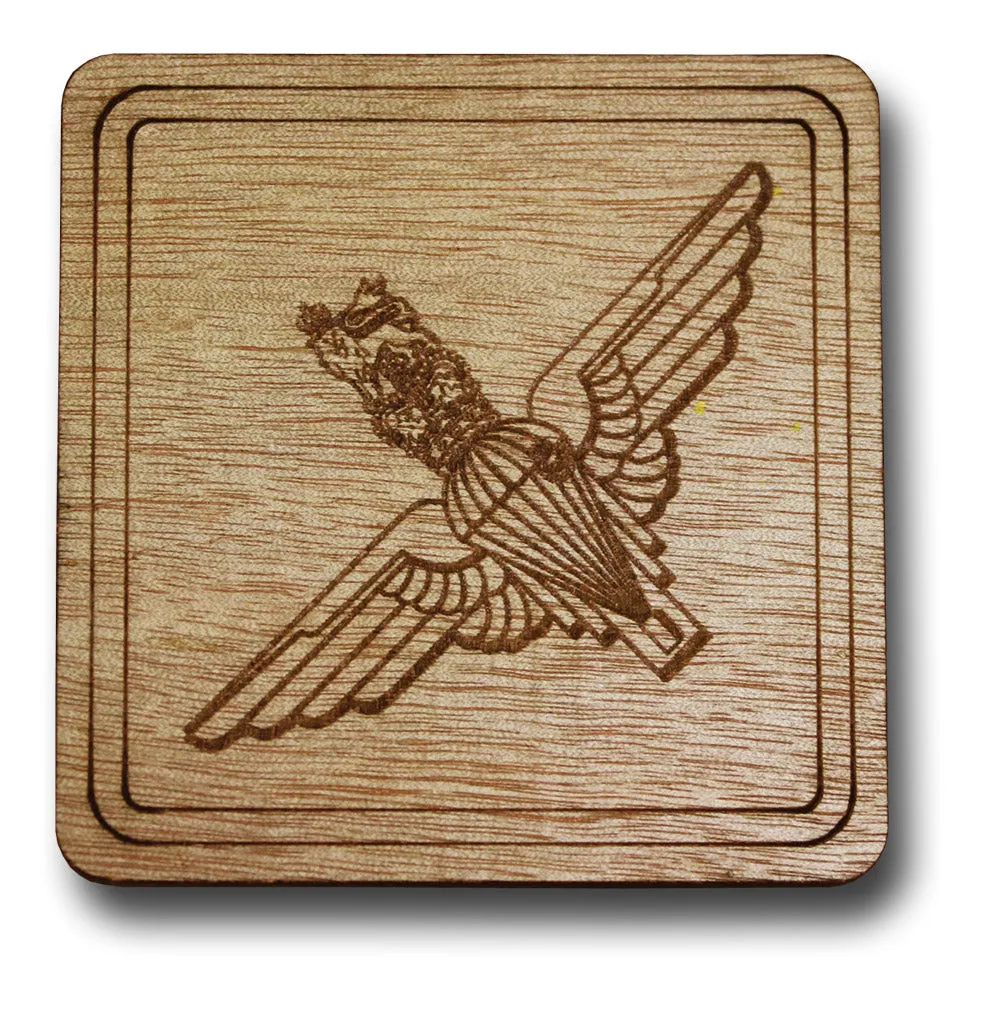 REGIMENT WOODEN COASTER