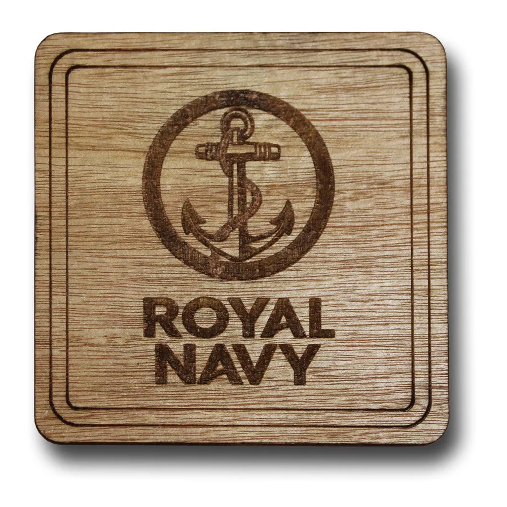 REGIMENT WOODEN COASTER