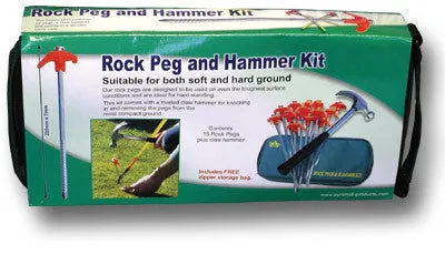 ROCK PEG AND HAMMER KIT