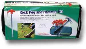 ROCK PEG AND HAMMER KIT