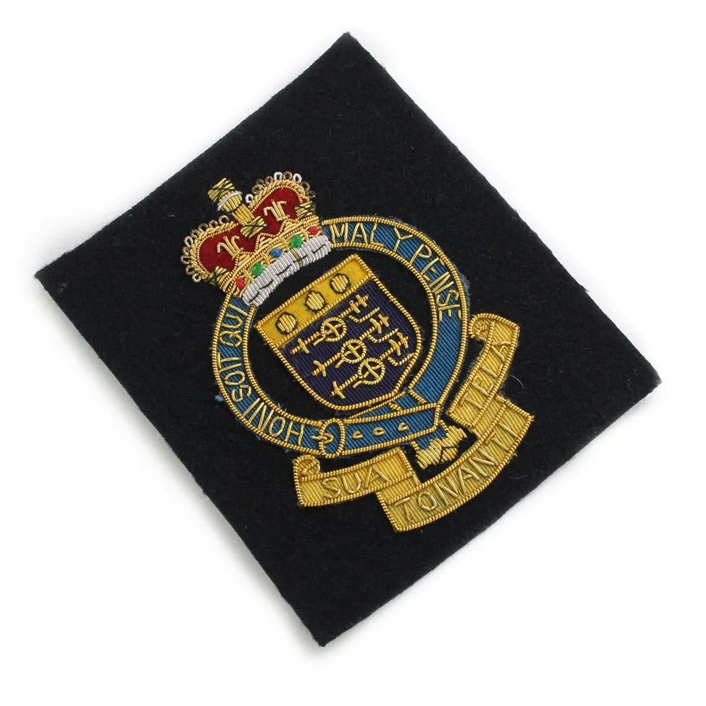 ROYAL ARMY ORDNANCE CORPS BLAZER BADGE