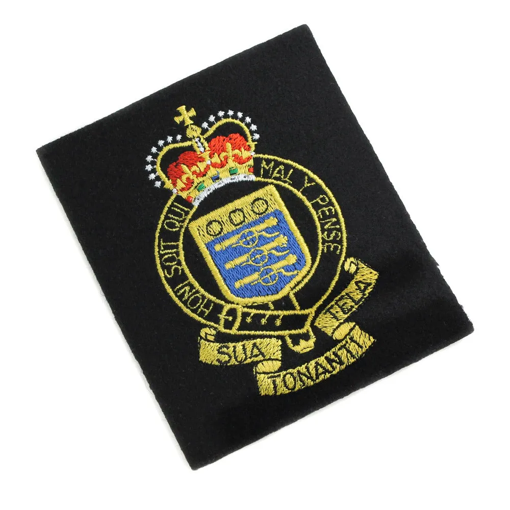 ROYAL ARMY ORDNANCE CORPS BLAZER BADGE