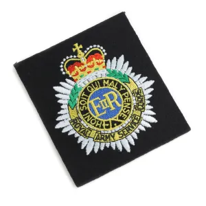 ROYAL ARMY SERVICE CORPS BLAZER BADGE