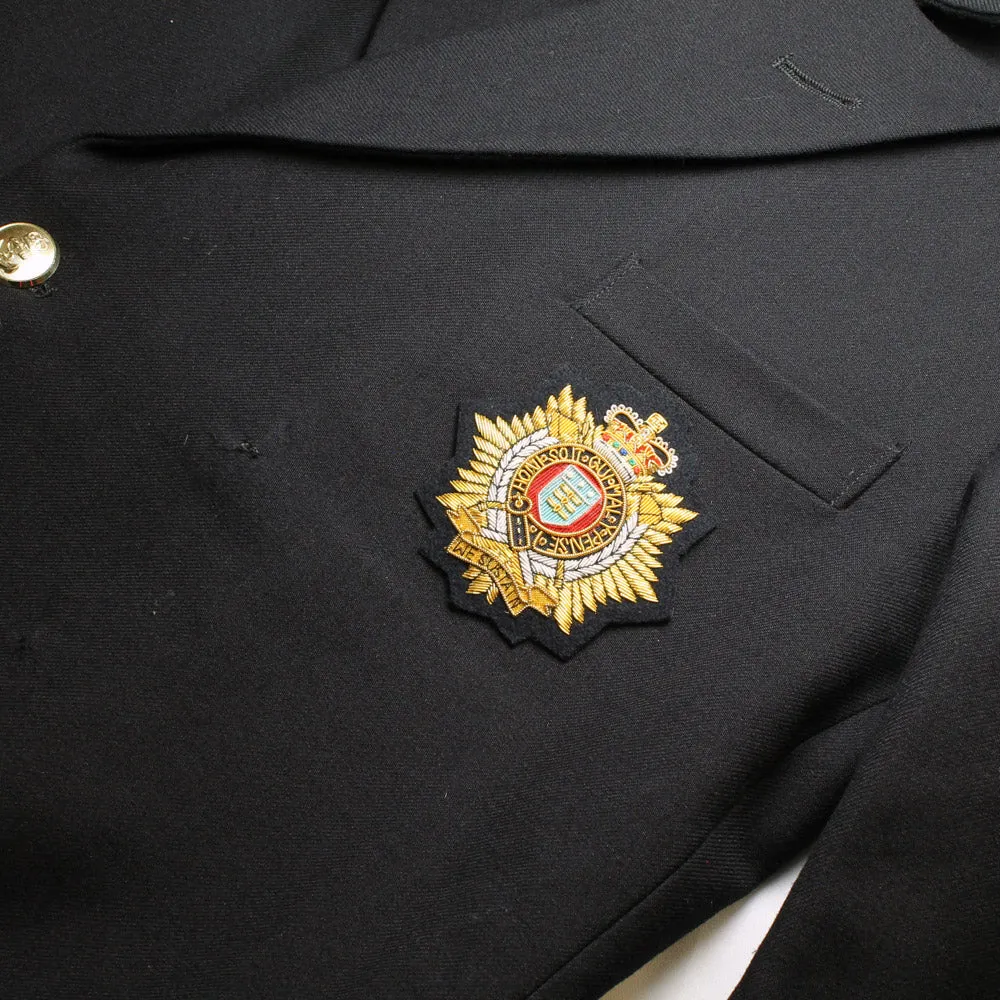 ROYAL LOGISTICS CORPS WIRE BLAZER BADGE