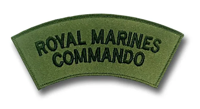 ROYAL MARINES COMMANDO SHOULDER BADGE