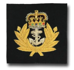 ROYAL NAVY CROWN ANCHOR BADGE