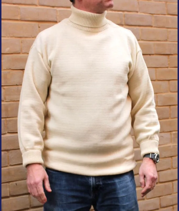 ROYAL NAVY SUB SWEATER ECRU