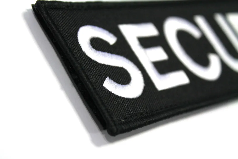 SECURITY LARGE VELCRO BADGE / PATCH