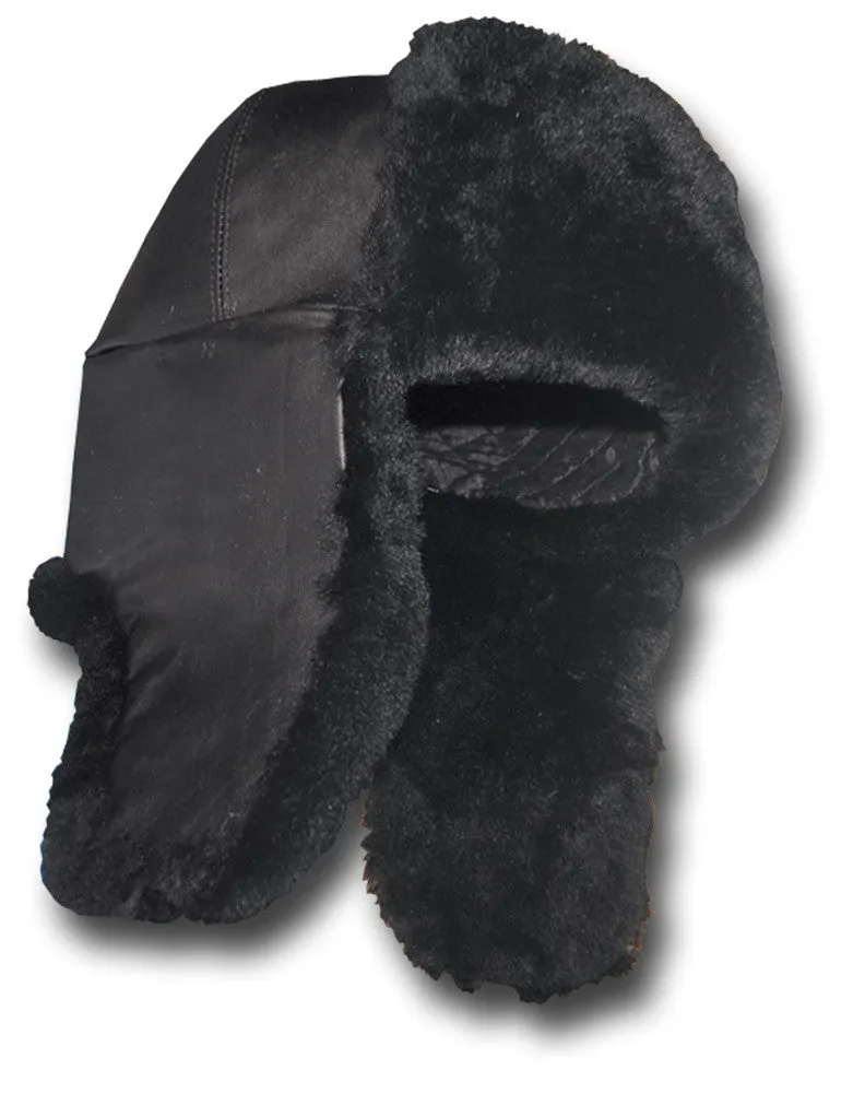 SHEEPSKIN USHANKA WINTER HAT