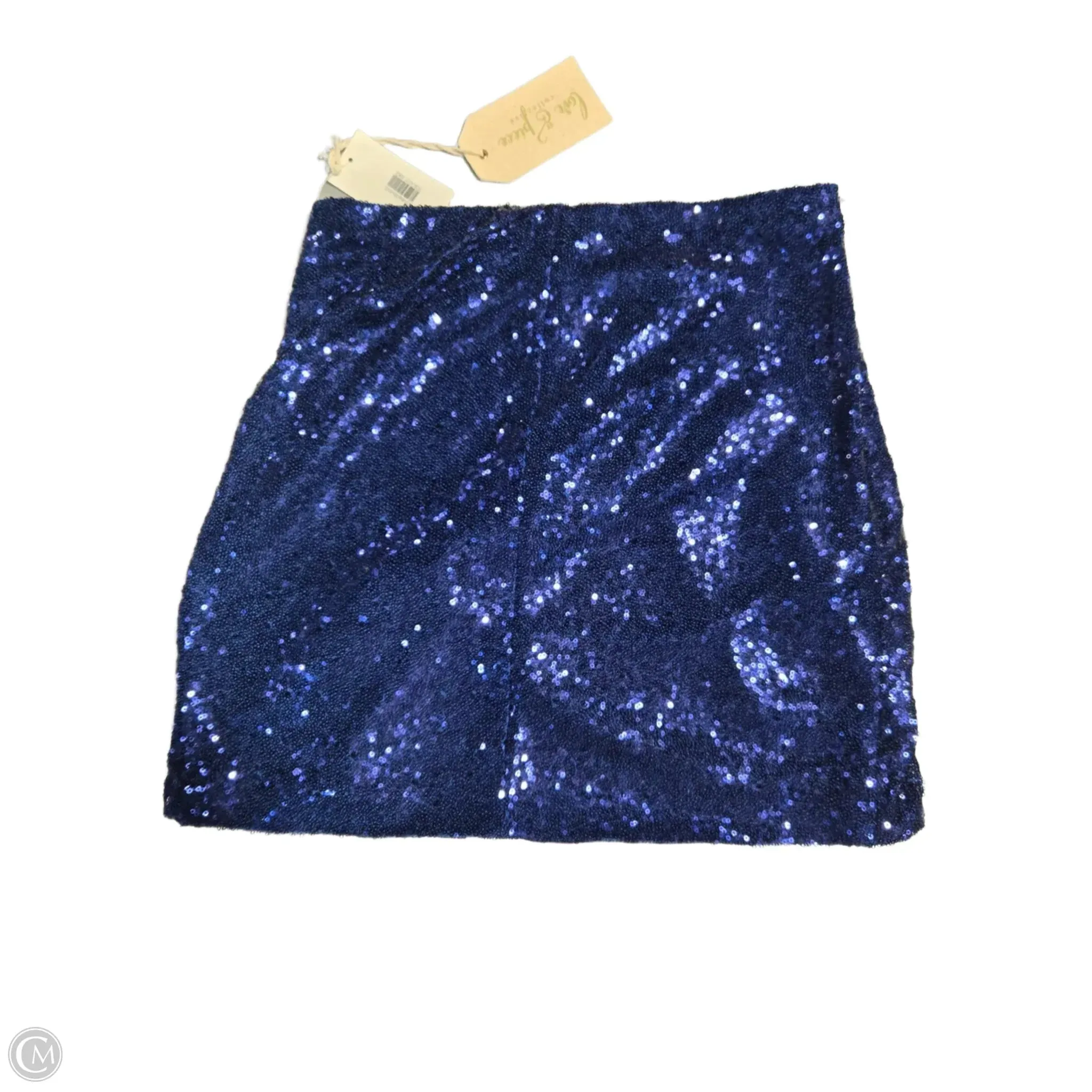 Skirt Mini & Short By Cmc In Blue, Size: M