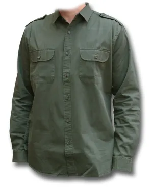 SOLID CLIFF COTTON SHIRT