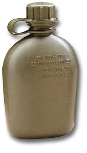 US 1QRT GREEN WATER BOTTLE
