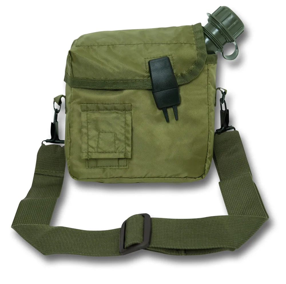 USA ARMY WATER BOTTLE & G.I. TYPE COVER