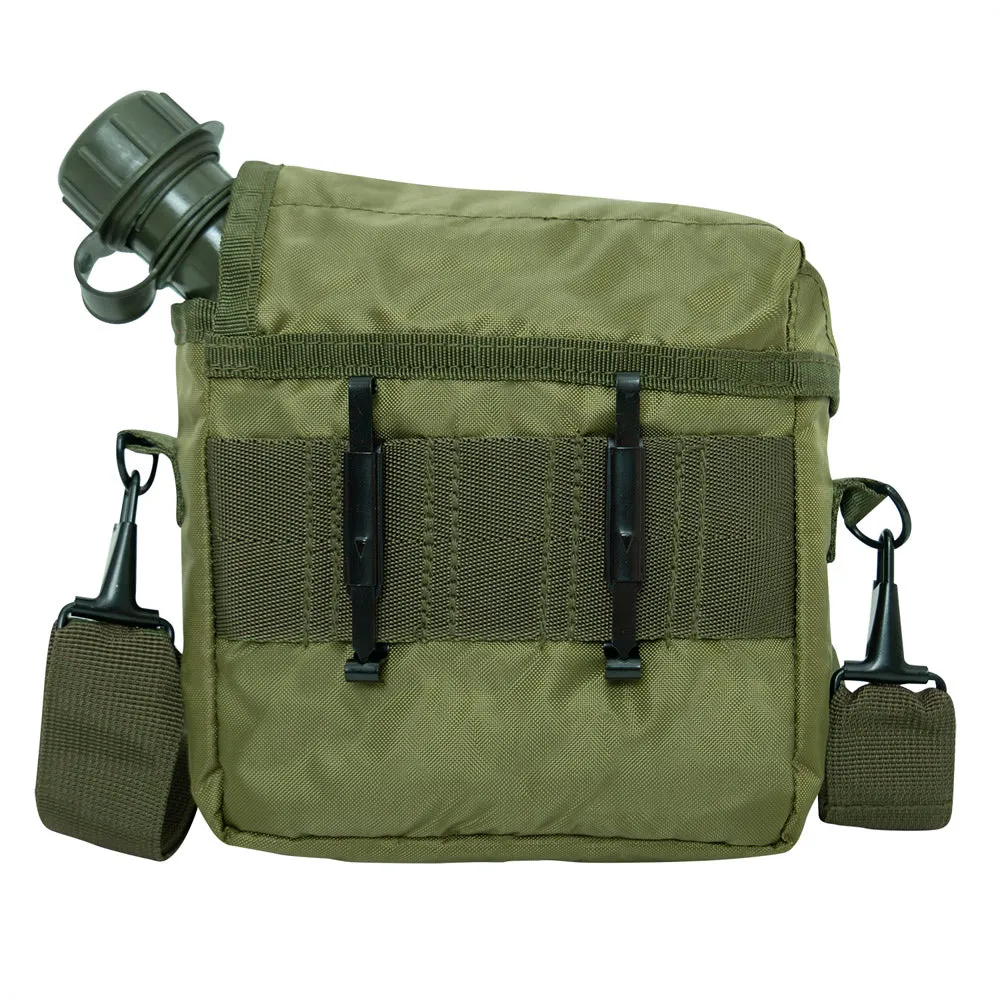 USA ARMY WATER BOTTLE & G.I. TYPE COVER
