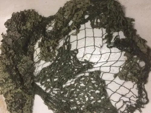 USED 6'x6' ARMY CAMMO NET