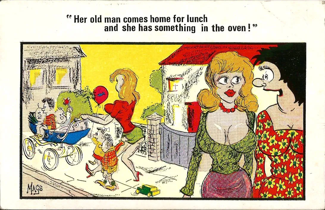 VINTAGE SEASIDE POSTCARD