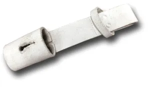 WHITE BUFF LEATH. BAYONET FROG