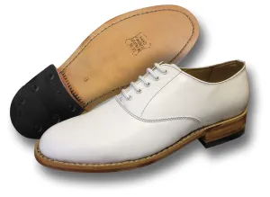 WHITE NAVAL SHOES
