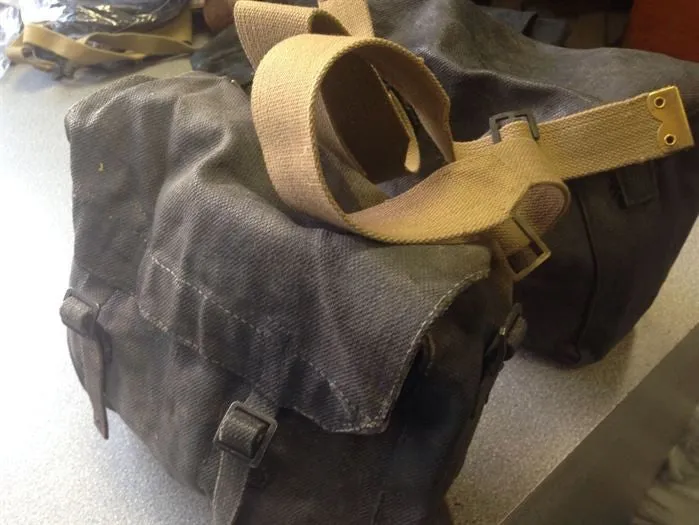WWII BLACK PANNIERS MEDIUM GR1
