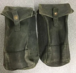 WWII BLACK TOOL PANNIERS STUD