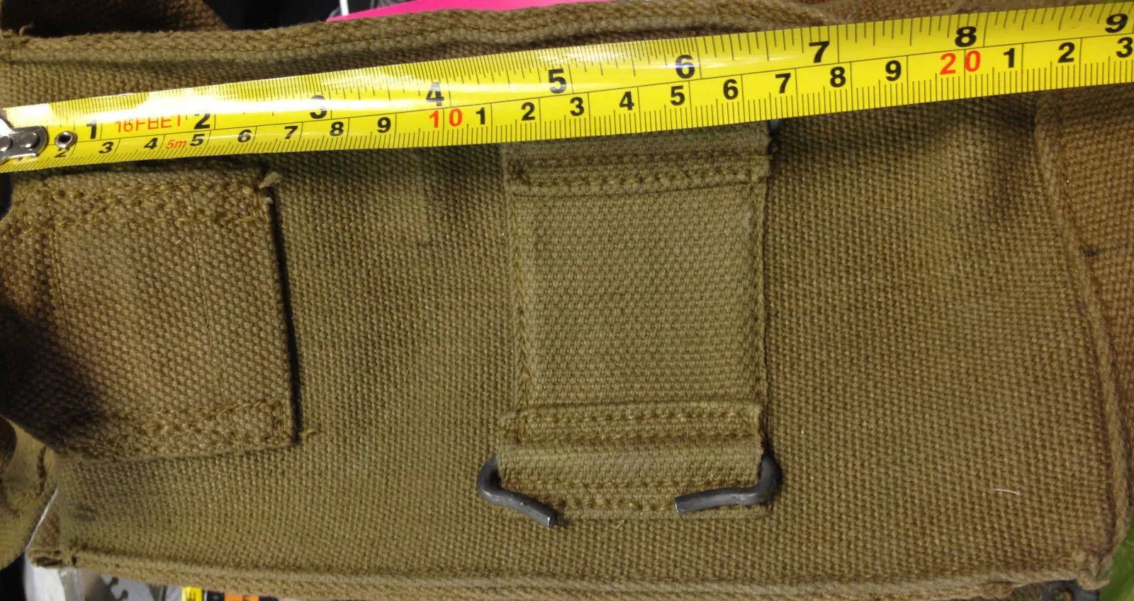 WWII BLACK TOOL PANNIERS STUD