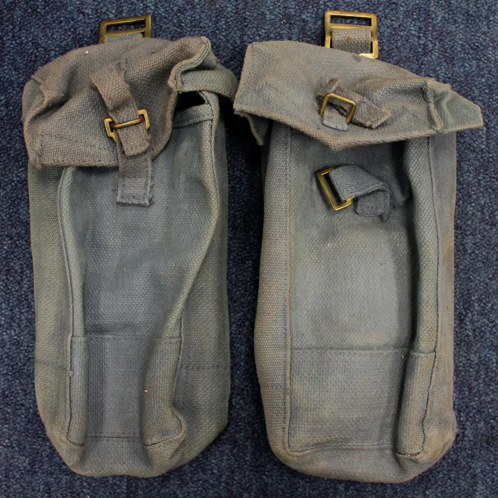 WWII TOOL PANNIERS RAF BLUE