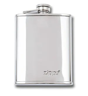 ZIPPO POLISHED HIP FLASK